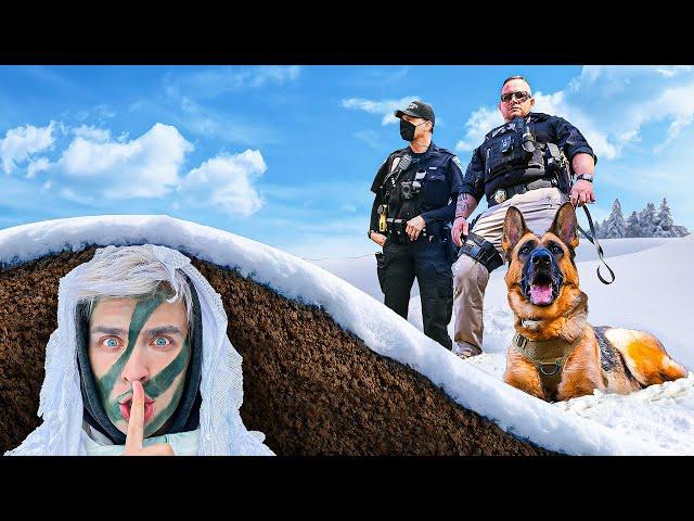 HIDING UNDER THE GROUND from POLICE ! Hide and Seek Challenge !