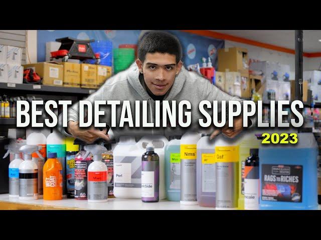 BEST DETAILING SUPPLIES OF 2023??  -TOPCLASSDETAIL