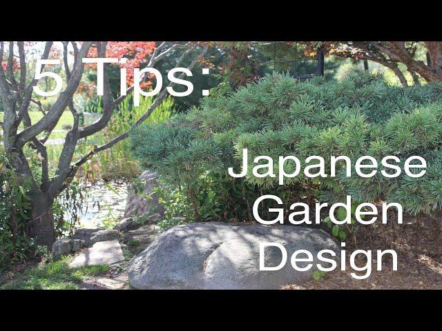 5 Tips for Incorporating Japanese Garden Design into Your Garden