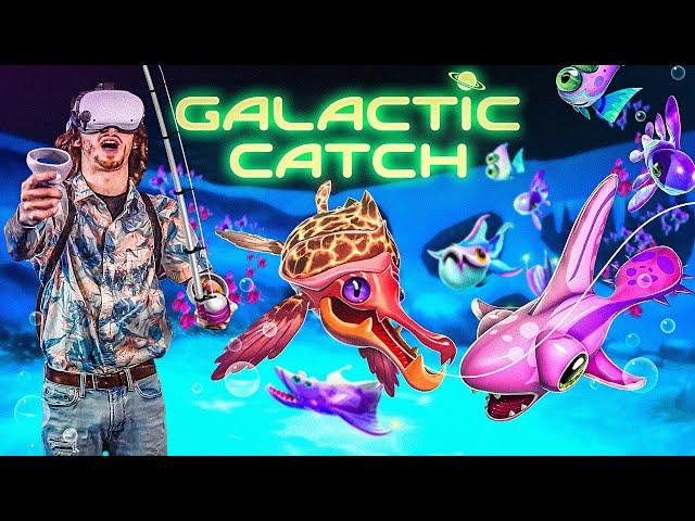 Galactic Catch Creator Gameplay Trailer | VR Fishing | Out Now On Meta Quest