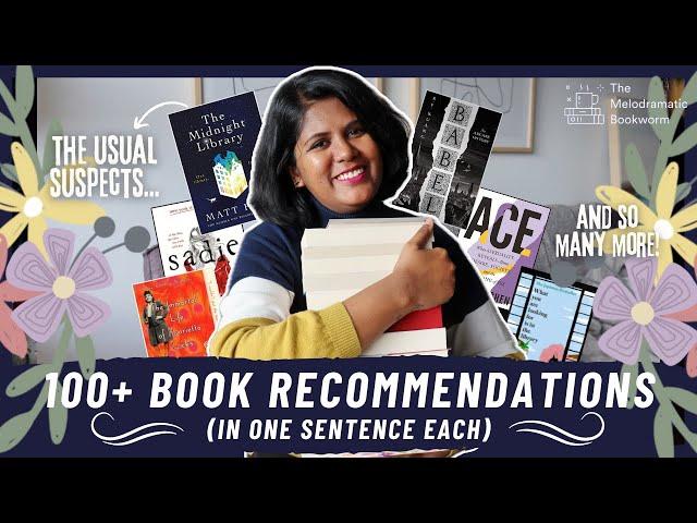 Reviewing My Favorite Books in One Sentence (Each) | 100+ Book Recommendations!