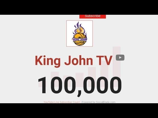 Thank you 100K Subscribers! King John TV Name Reveal!