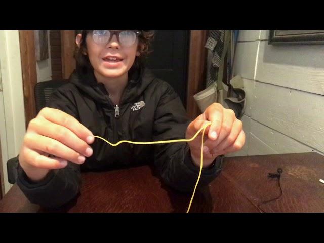 How To Tie A Uni Knot -  Fishing Knots!!