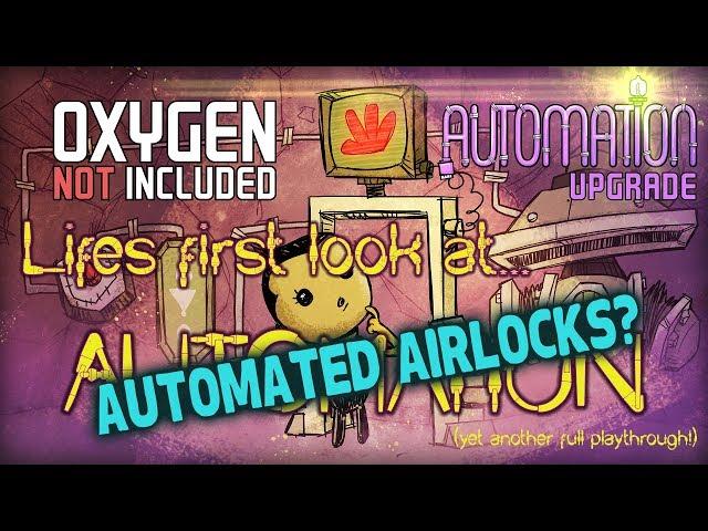 Oxygen Not Included - Automatic Airlock (Automation Upgrade)