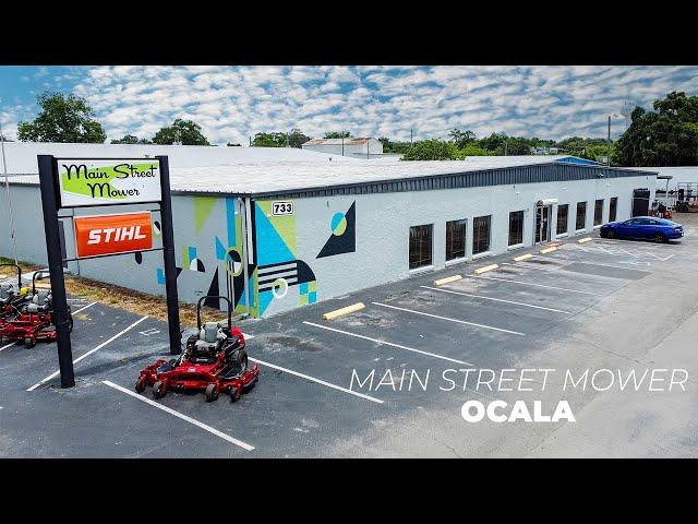 We bought a new 6000 sqft showroom in OCALA! - Main Street Mower Ocala