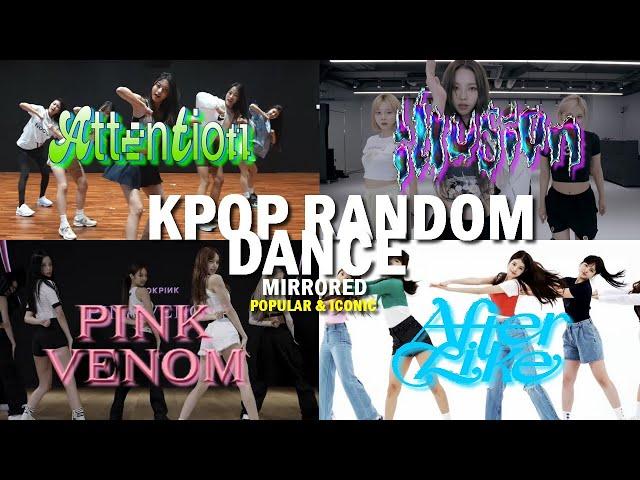 KPOP RANDOM DANCE CHALLENGE (mirrored)