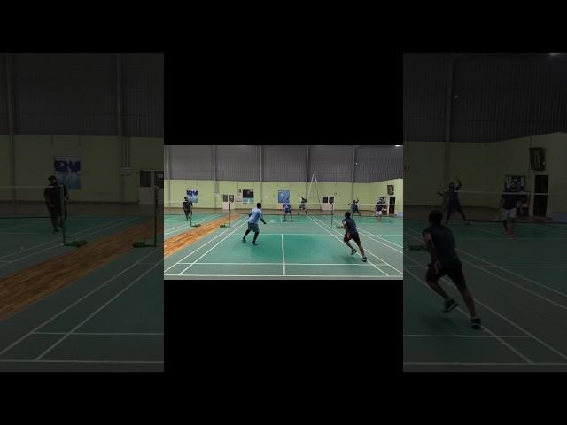 "Awesome finish points"-Doubles Badminton