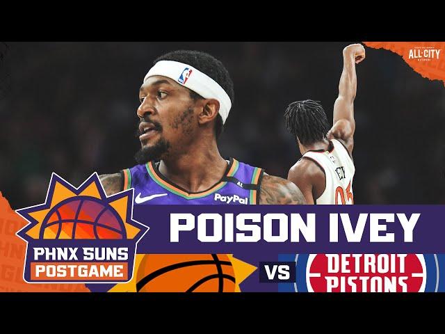 POSTGAME: Big Durant And Beal Games Not Enough As Ivey, Pistons Beat Suns