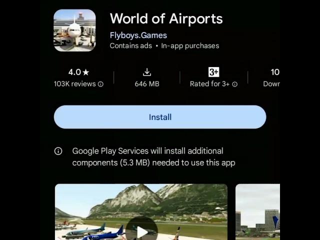 Top 5 Flight simulator games for Android & iOS #Shorts