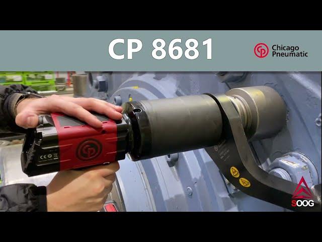 Chicago Pneumatic CP8681 - 8100 Nm in action