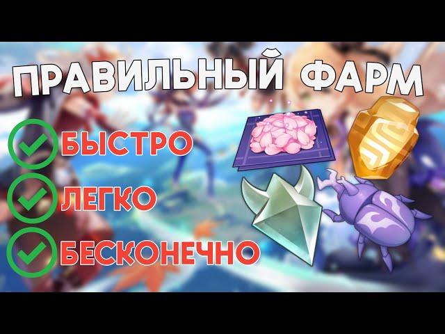 Как Правильно Фармить ВСЕ Ресурсы в Genshin Impact