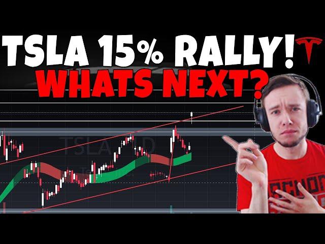 TESLA Stock - TSLA Rockets 15%!! Whats Next?