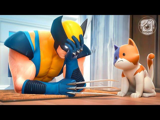 A DAY IN THE LIFE OF WOLVERINE! (A Fortnite Short Film)