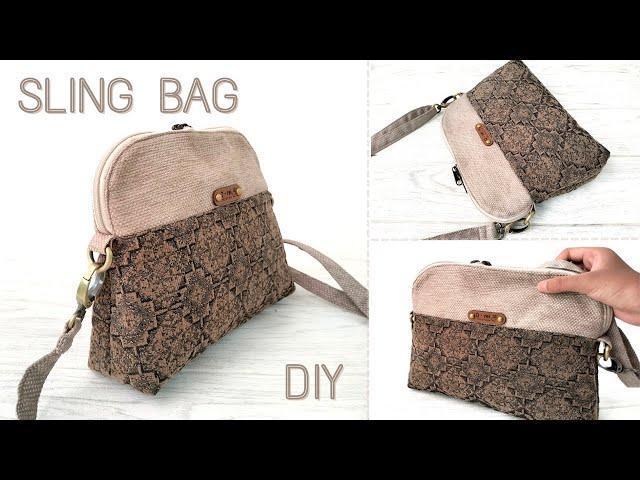 DIY Cute Simple Sling Bag | How To Make Cute Crossbody Bag
