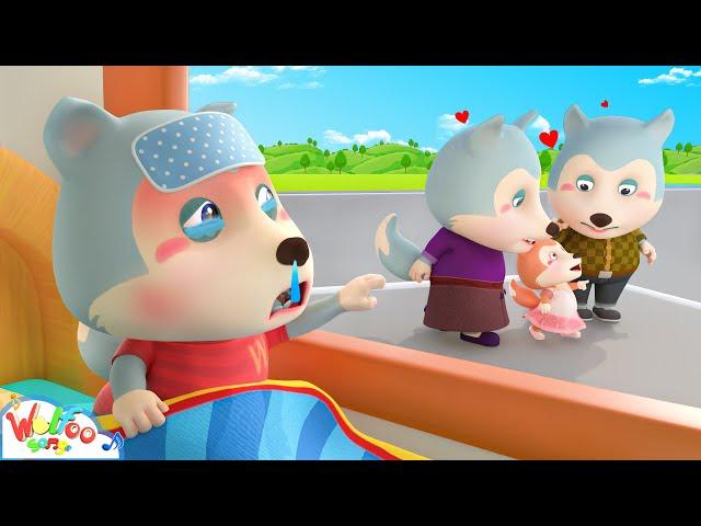 Wolfoo Feels Lonely  Baby Got Sick Song - Imagine Kids Songs & Nursery Rhymes | Wolfoo Kids Songs