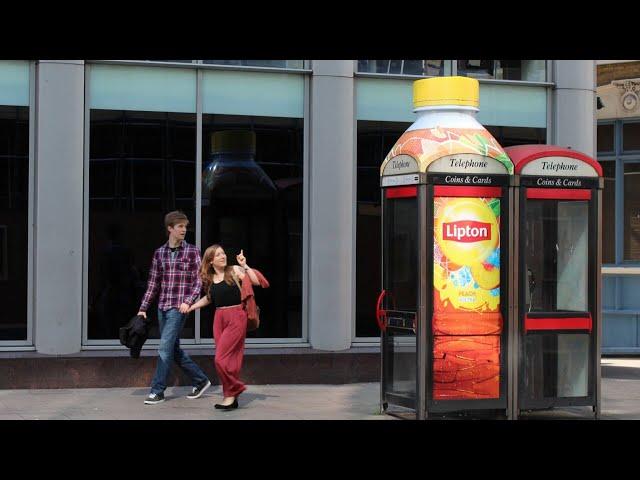 Lipton Ice Tea x Kiss FM Sampling (UK) | Talon OOH