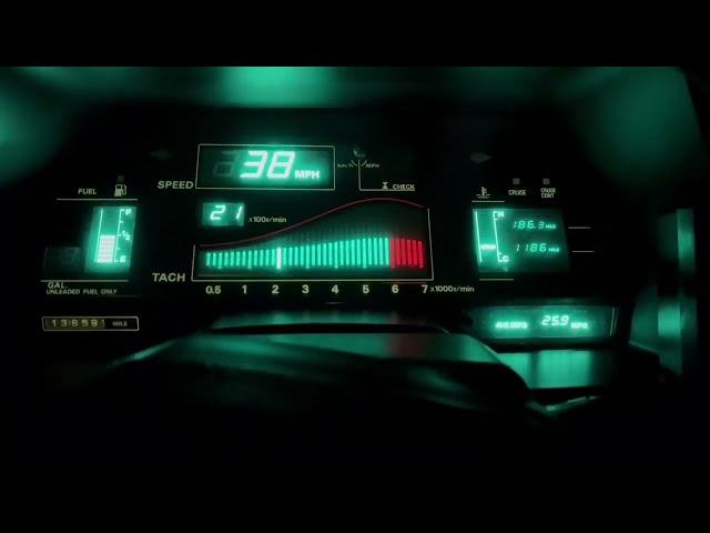 1987 Nissan 300zx Z31 digital dash