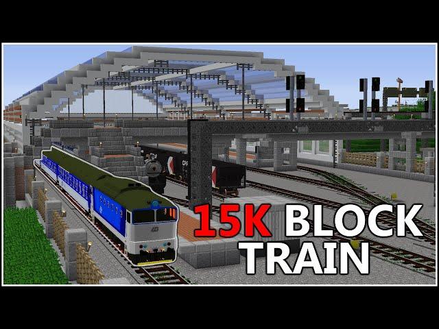 Automated Passenger Train To Spawn! (10 Stations) | Minecraft | City Server 115 |