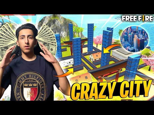 Crazy City Map In Free Fire Clash Squad Slap Challenge With RwT - Garena Free Fire