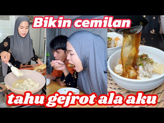 Bikin cemilan simple tahu gejrot