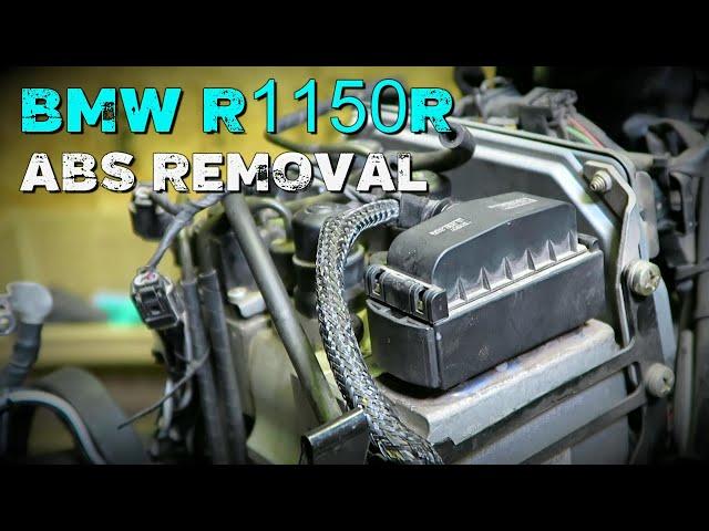 BMW R1150R ABS Removal | How I Convert My Bike to Non-ABS