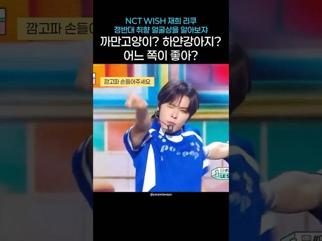 취향 갈린다는 남돌 얼굴 취향 #nctwish #재희 #리쿠 #재리즈