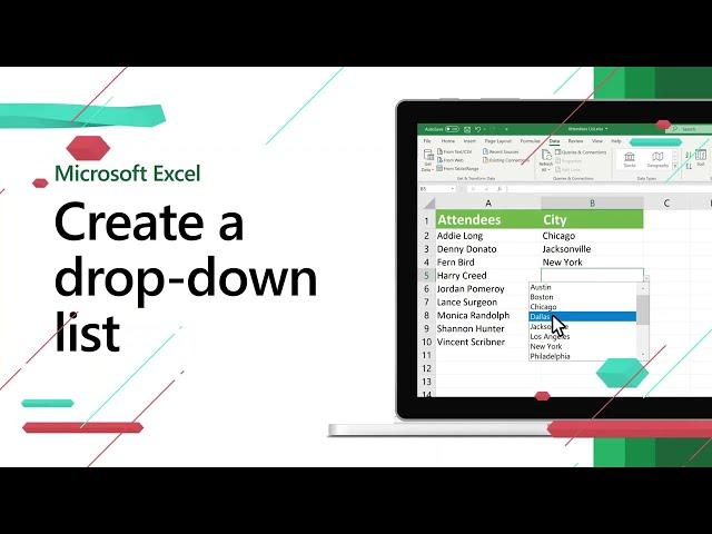 Create a Dropdown List in Excel | Excel Short Clip | Tutorial | #shorts |#itsolzone