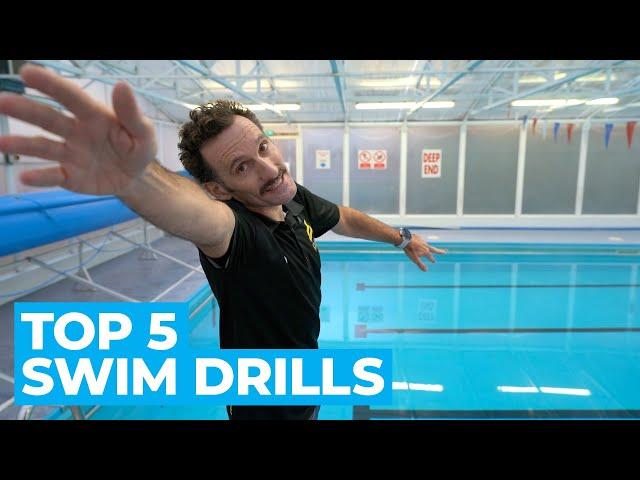 Top 5 Swim Drills For Triathletes  | Triathlon Training Tips