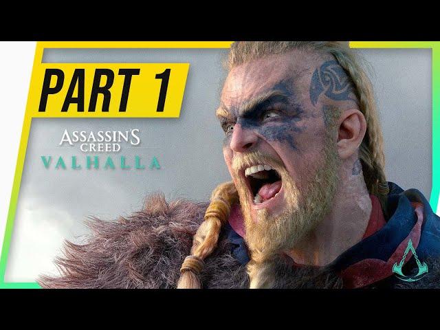 ASSASSIN'S CREED VALHALLA Walkthrough Gameplay Part 1 - INTRO (AC Valhalla Full Game)