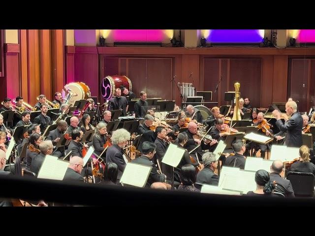 Princess Mononoke Symphonic Suite Joe Hisaishi Live 2024 Seattle Symphony Orchestra