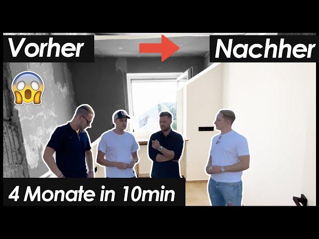 Vorher Nachher Immobilie in Augsburg | Wohnung selbst renovieren, was ist in 4 Monaten passiert?