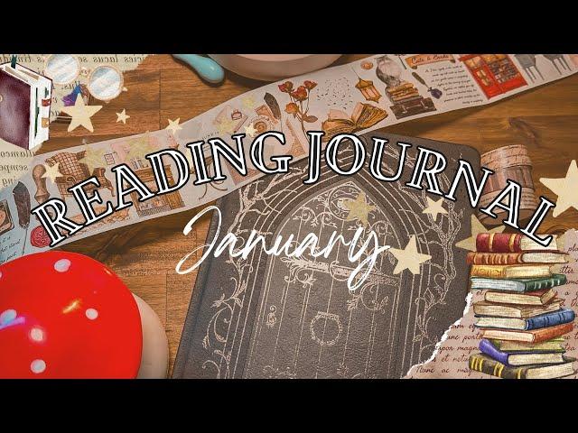 January 2025 Reading Journal Setup 