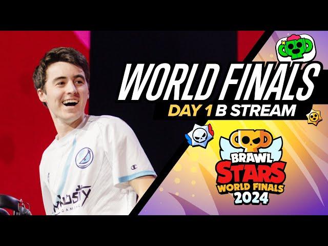 Brawl Stars World Finals 2024 - Day 1 - B Stream