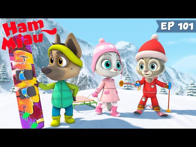 Ham Miau  Regele partiei  Desene animate de Crăciun | HeyKids