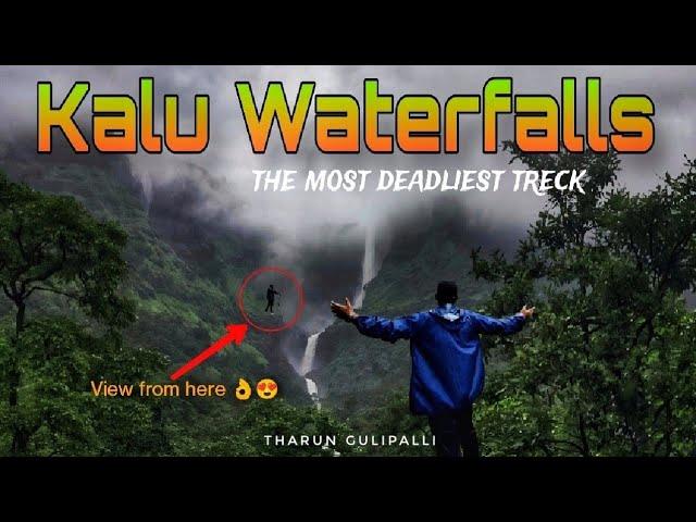 Kalu Waterfall - The Best Adventure Monsoon Treck in Maharashtra | Malshej Ghat | @tharungulipalli