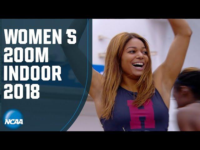 Gabrielle Thomas sets 200m Indoor mark in 2018