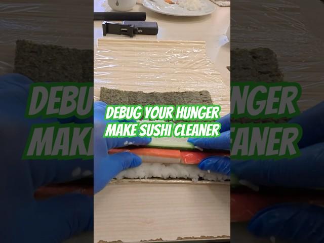  Debug Your Hunger – Make Sushi at Home! ‍