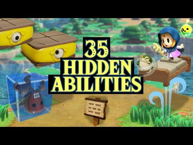 35 HIDDEN Abilities in The Legend of Zelda: Echoes of Wisdom