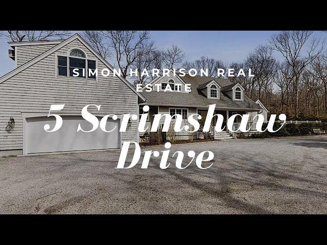 **** SOLD **** @ $1.2M - Simon Harrison Real Estate - 5 Scrimshaw Drive, Sag Harbor NY