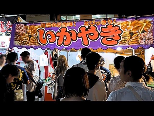 A young man who makes the best grilled squid in Japan 【Street Food】