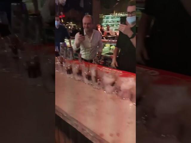 Amazing Bar Tender Shot Dominoes