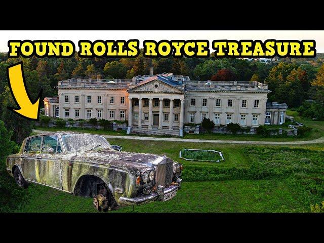 Inside Abandoned Titanic Owners Mansion - Full Lynnewood Hall Tour (Found Rolls Royce & Treasures)