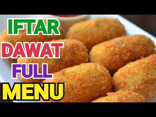 11 IFTAR DAWAT RECIPES by (YES I CAN COOK) IFTAR PARTY FULL MENU #2019Ramadan #IftarMenu