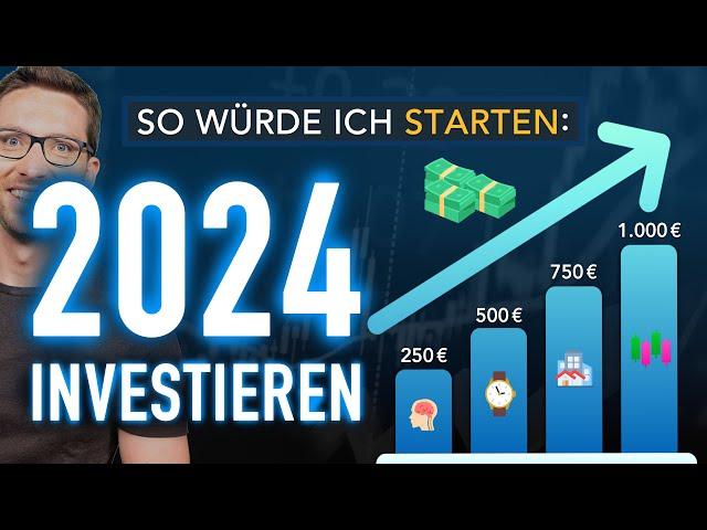 Investieren 2024: So würde ich JETZT 250 € mtl. investieren