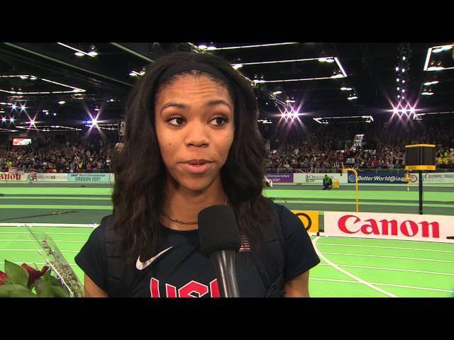 IAAF WIC Portland 2016 - Vashti CUNNINGHAM USA HIGH JUMP Women FINAL GOLD