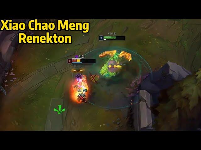 Xiao Chao Meng Renekton: His Renekton is SO STRONG!
