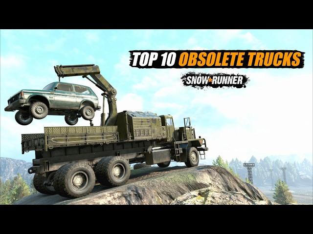 Snowrunner Top 10 Obsolete Trucks