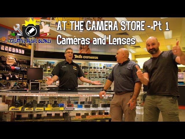 At the camera store with Ted's Cameras Australia - Part 1