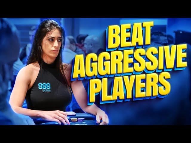 The SECRET To Beating Aggressive Poker Players | Made To Learn