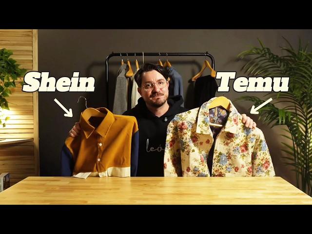 I tried mens clothes from TEMU and SHEIN!